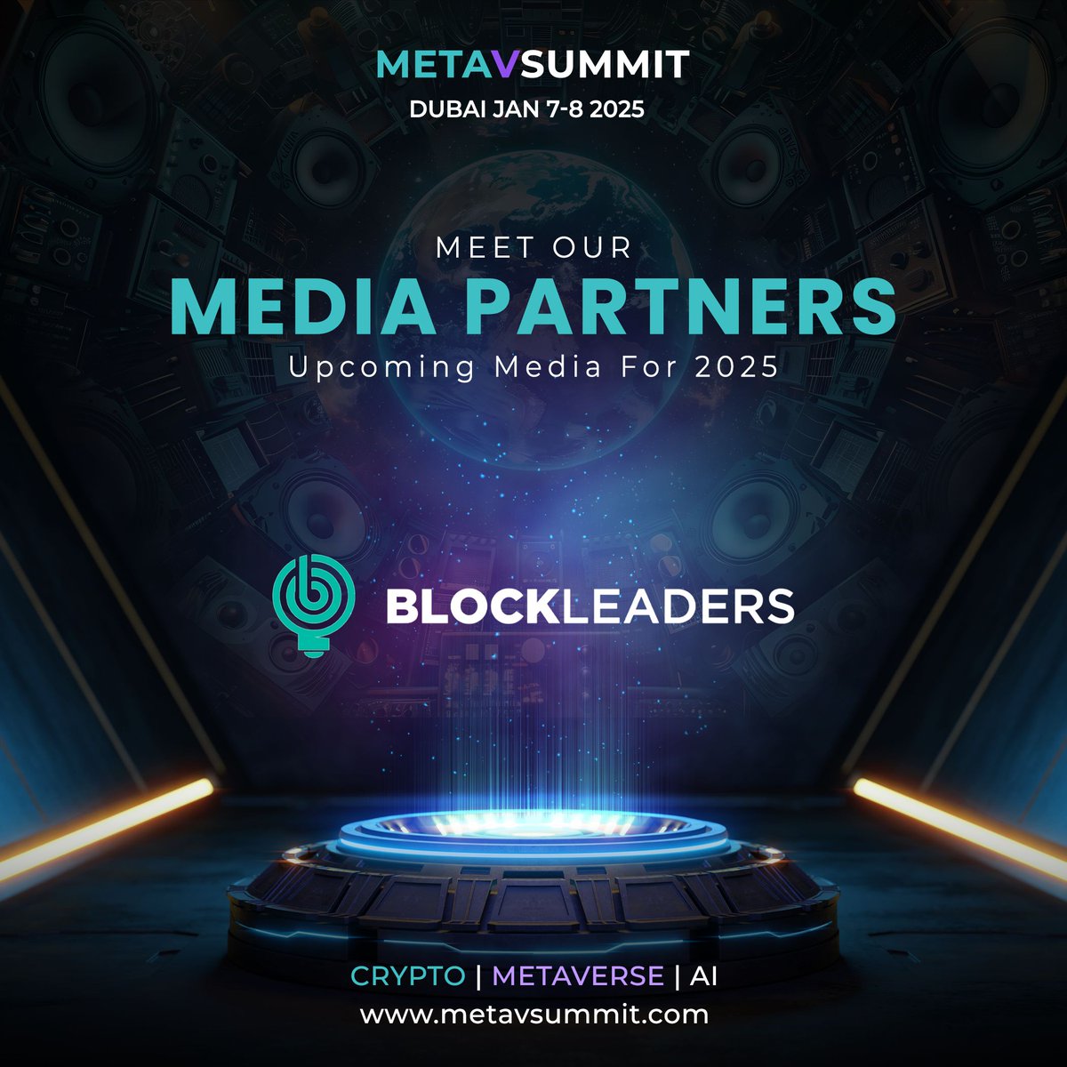 Excited for MetaVSummit Dubai, Jan 7-8, 2025! 

🚀 Dive into Web3, Crypto, and AI with global leaders. Proud to partner with <a href="/blockleaders/">Blockleaders</a> to explore the future of digital tech.

👉 Learn more: buff.ly/4g1KZrI

#MetaVSummit #Web3 #Crypto #Blockchain