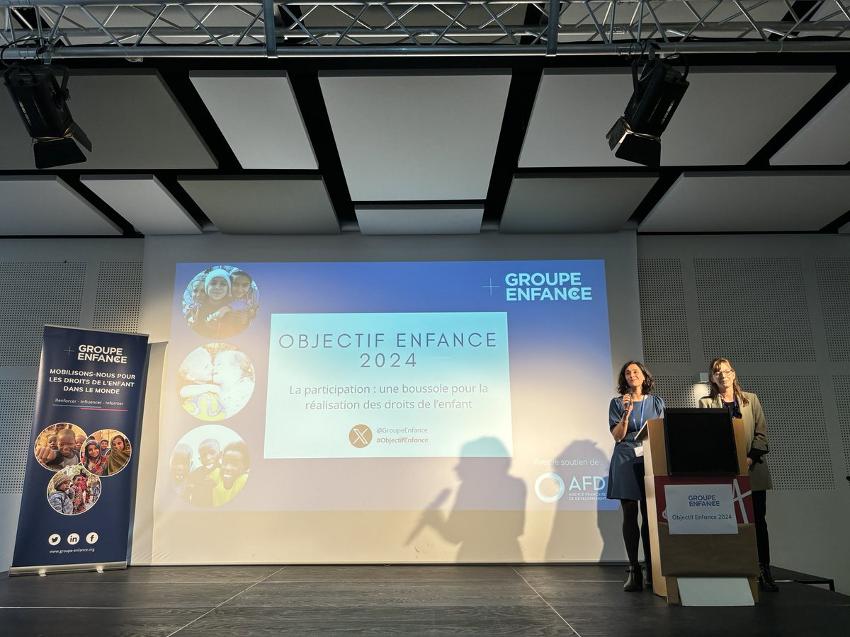 PlanFrance's tweet image. .@PlanFrance est ravie d’être présente à l’événement #ObjectifEnfance aux côtés du @GroupeEnfance et des ONG membres pour les 10 ans du Groupe Enfance sur le sujet crucial de la participation des enfants et des jeunes.
