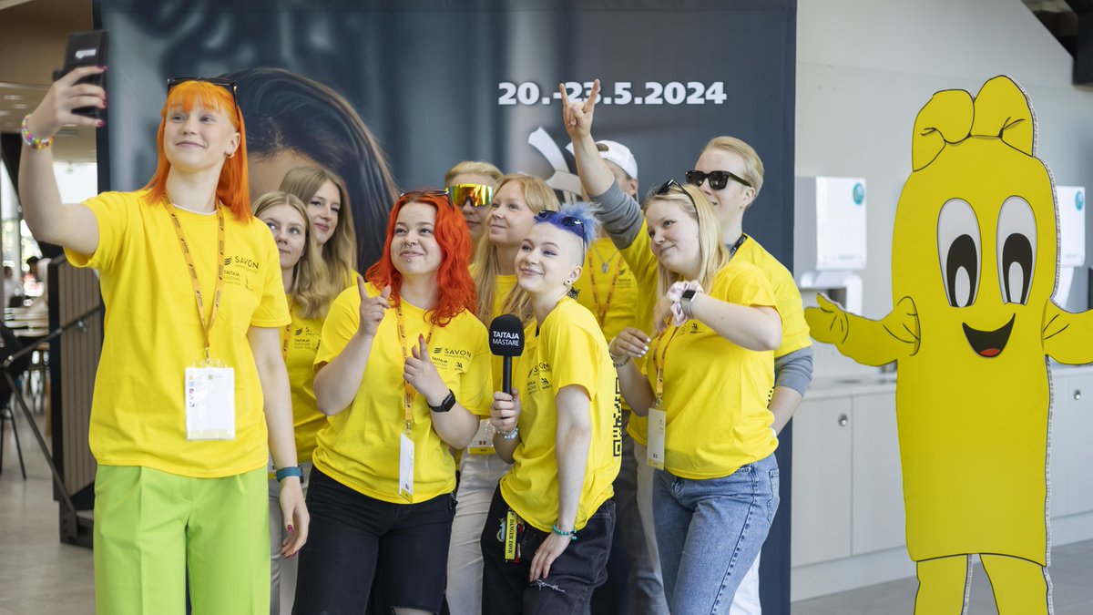 Savon ammattiopiston yhteistyökumppaneineen järjestämä #Taitaja2024-tapahtuma keräsi huikeat 59 000 ammatillisesta koulutuksesta kiinnostunutta kävijää toukokuussa Kuopioon. Tutustu tapahtuman loppuraporttiin: skillsfinland.fi/application/fi… <a href="/TaitajaSM/">Taitaja - Ammattitaidon SM-kilpailu</a> <a href="/Sakkyfi/">Savon ammattiopisto Sakky</a>