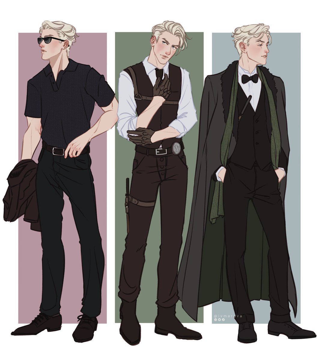 The Draco Malfoy fits have arrived! 🔥 🔥 🔥

This man doesn’t know how to do casual.

#DracoMalfoy