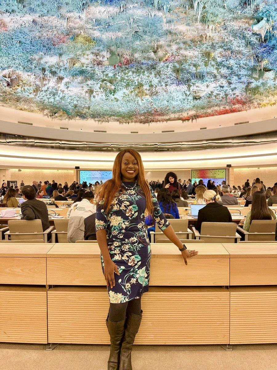 FlorenceShako's tweet photo. Happy to be in Geneva, Switzerland for the 13th United Nations Forum on Business and Human Rights with the support of @DanChurchAid. It is especially wonderful to be here with @RoyaAZH @CBarklin @Ntinyarijk @Estanab &amp; @jbyomuhangyi #bizhumanrights ✨ https://t.co/0xlJrsp4dD