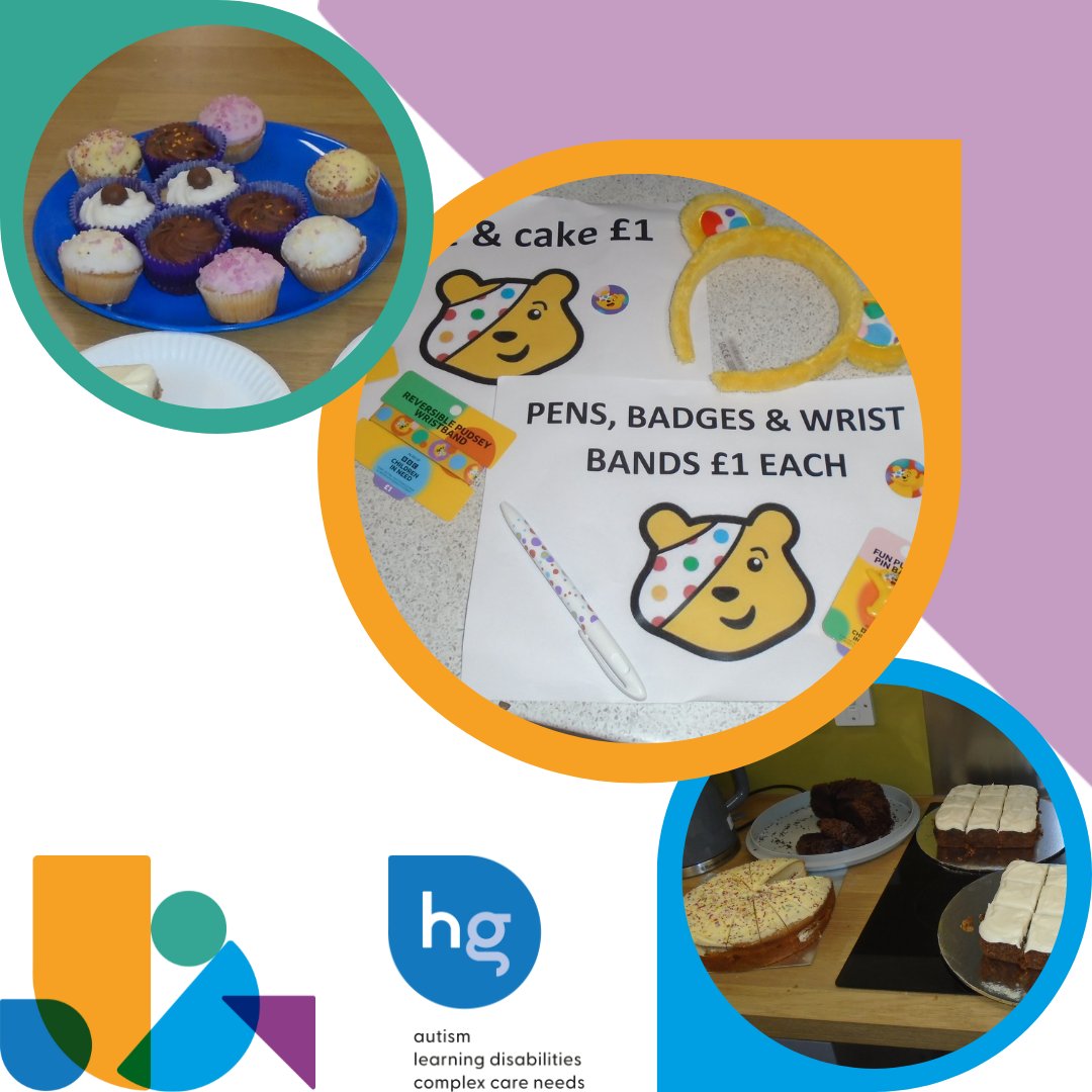 On Friday 15/11 we held a #ChildreninNeed fundraising event at Meadow View selling coffee &amp; cakes, #PudseyBear pens/badges/wristbands plus had lots of fun face painting and joining in with our Makaton Choir. Together we raised a wonderful £130. #CIN2024 #fundraising #socialcare