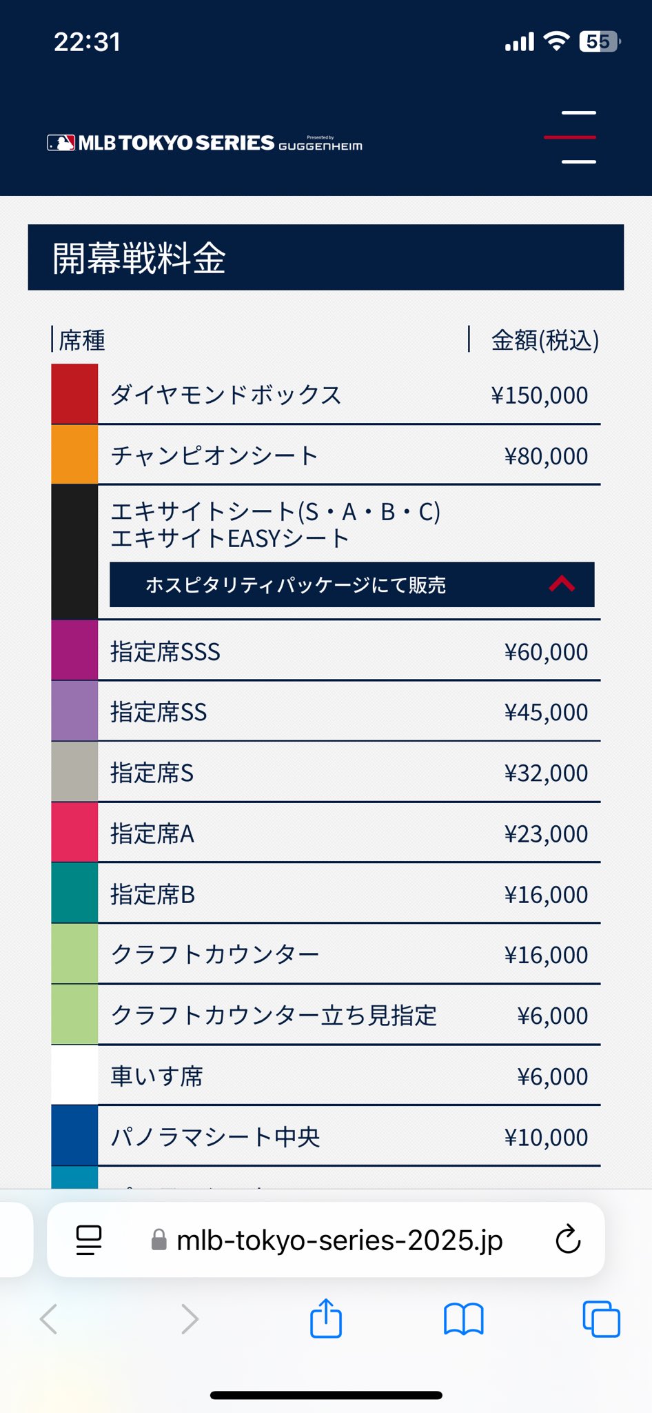 MLB 東京シリーズ 2025 ドジャース開幕戦 プレミアシート記念品