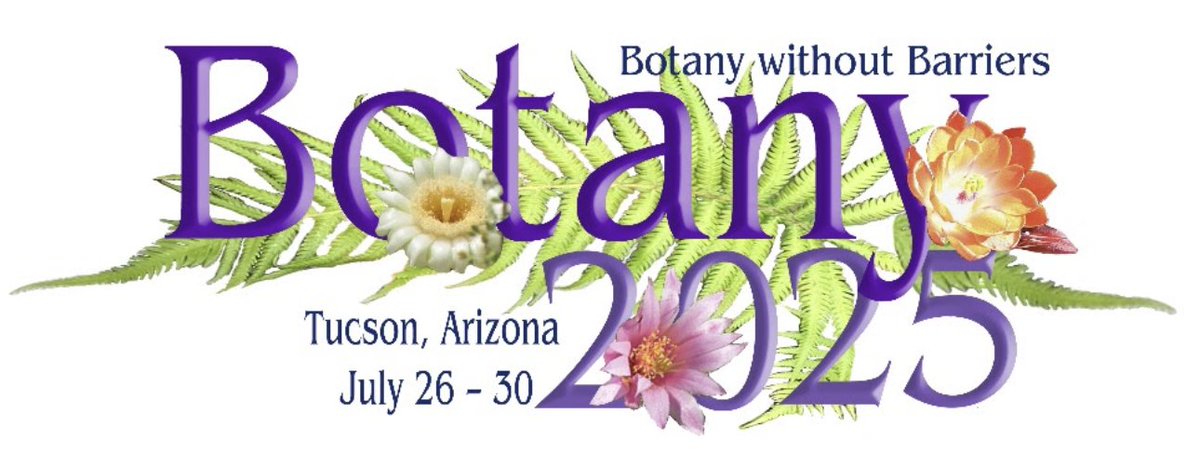 We have an important announcement about #Botany2025: due to unforeseen site renovations at the planned location in Tucson, the conference will have a new location---but the same dates, July 26-30, 2025!

For more details, see mailchi.mp/botany.org/bot…