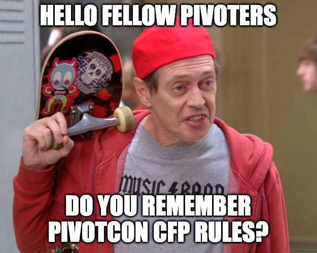 pivot_con's tweet image. #PIVOTcon25 #CfP is open and you can submit your proposals till 7 FEB 2025
Remember
- one track,30m
- no recording/streaming/tweeting. U should feel comfy to share more
- No TLP:WHITE
- Original content only
Let us guide u through with a little meme-thread 
#CTI #ThreatIntel 1/10