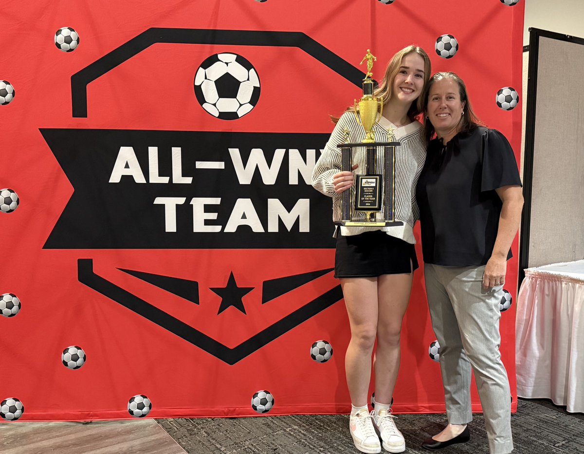 Section6GSoccer (@section6gsoccer) on Twitter photo Congratulations to our 2024
All WNY Player of the Year!
Sophie Rourke - Amherst
<a href="/bufnewspreptalk/">BuffaloNewsPrepTalk</a> <a href="/TBNSports/">Buffalo News Sports</a> <a href="/BN_Soccer/">Buffalo News Soccer</a> <a href="/WNYAthletics/">WNY Athletics</a> <a href="/WNYTomPrince/">Tom Prince</a> Congratulations to our 2024
All WNY Player of the Year!
Sophie Rourke - Amherst
<a href="/bufnewspreptalk/">BuffaloNewsPrepTalk</a> <a href="/TBNSports/">Buffalo News Sports</a> <a href="/BN_Soccer/">Buffalo News Soccer</a> <a href="/WNYAthletics/">WNY Athletics</a> <a href="/WNYTomPrince/">Tom Prince</a>
