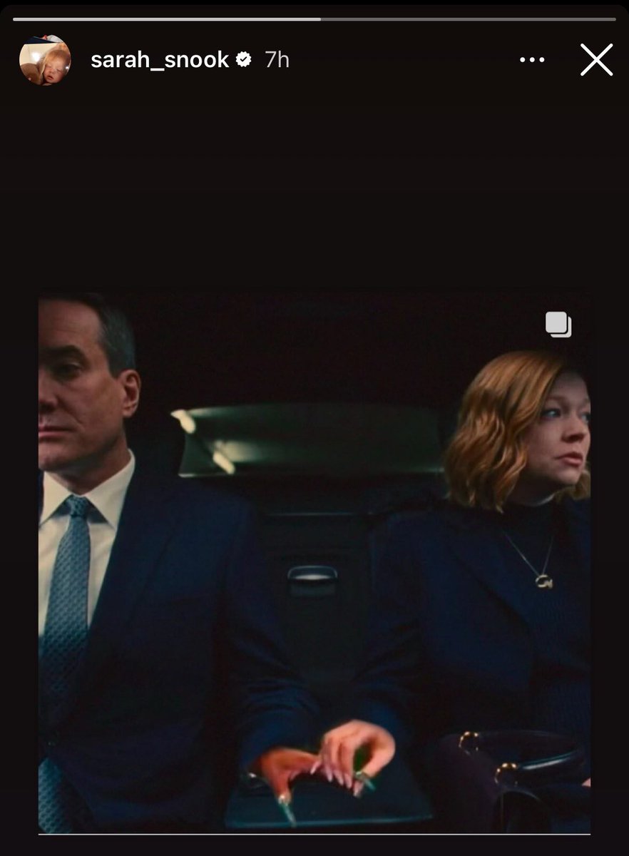 SARAH SNOOK REPOSTED, THE MEME CYCLE IS COMPLETE