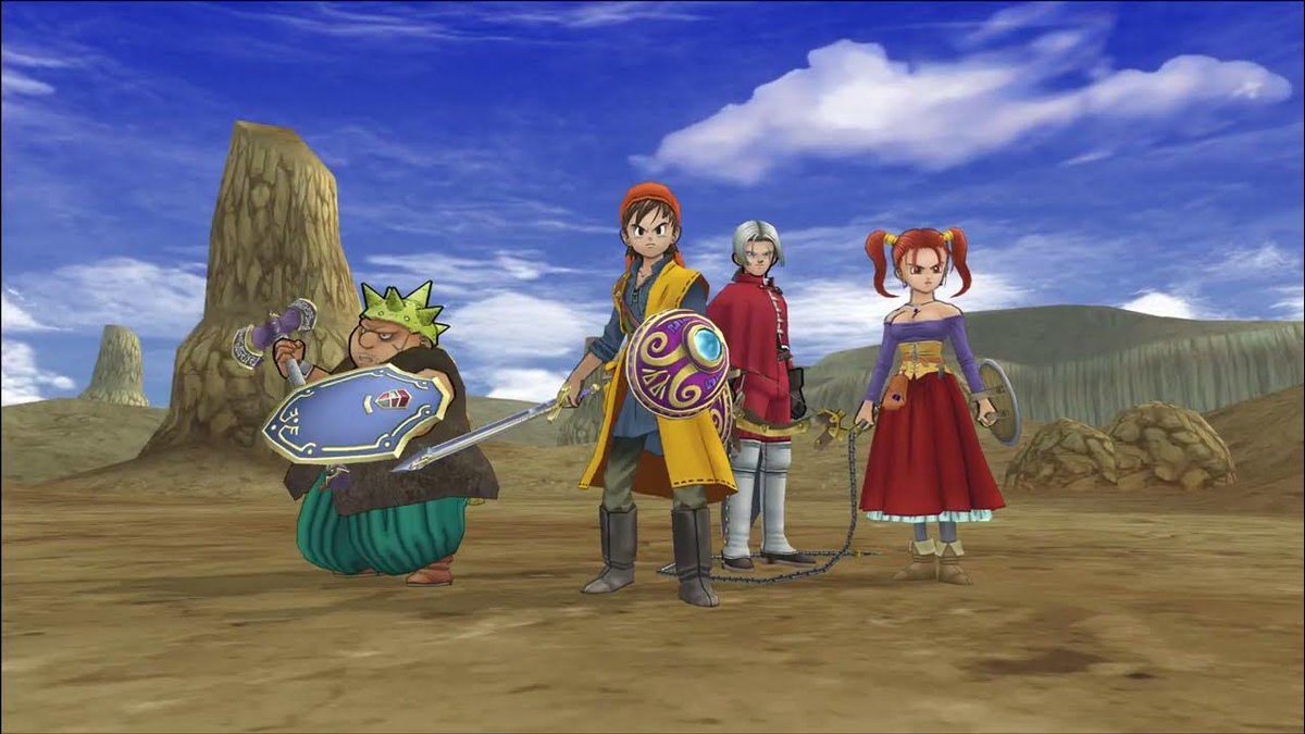 Tal dia com avui, 27 de novembre, de 2004, surt al Japó una meravella que mesos mes tard arribaria totalment traduït a casa nostra ( al català no 😅) #DragonQuest VIII : El periplo del Rey Maldito ens fa viure una peli d'animació d' #AkiraToriyama a la PS2.
Vas viure l'aventura?