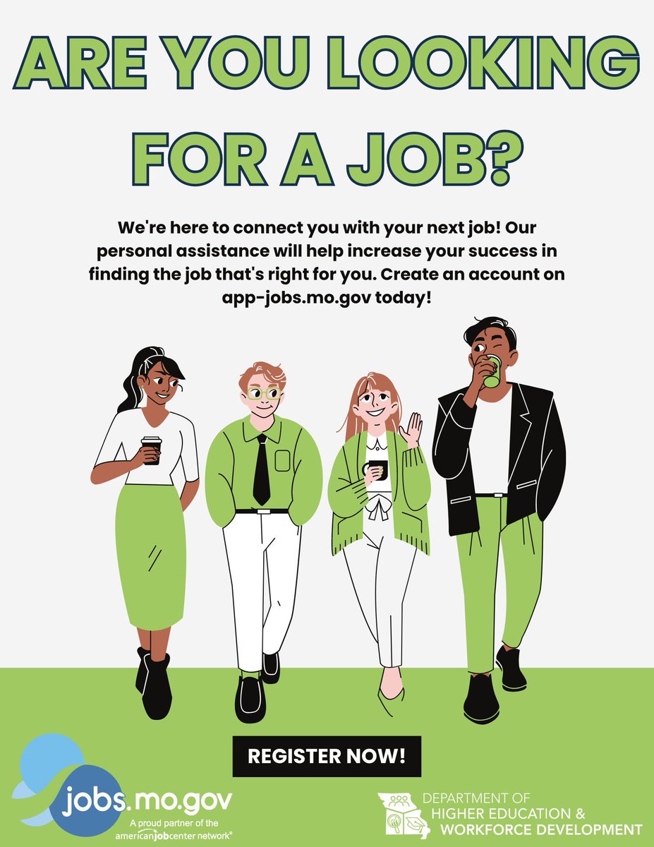 Not sure how to get started with your job search? We provide online and in-person resources, products and services to you at NO cost.
Get started now: buff.ly/4gpmKVH