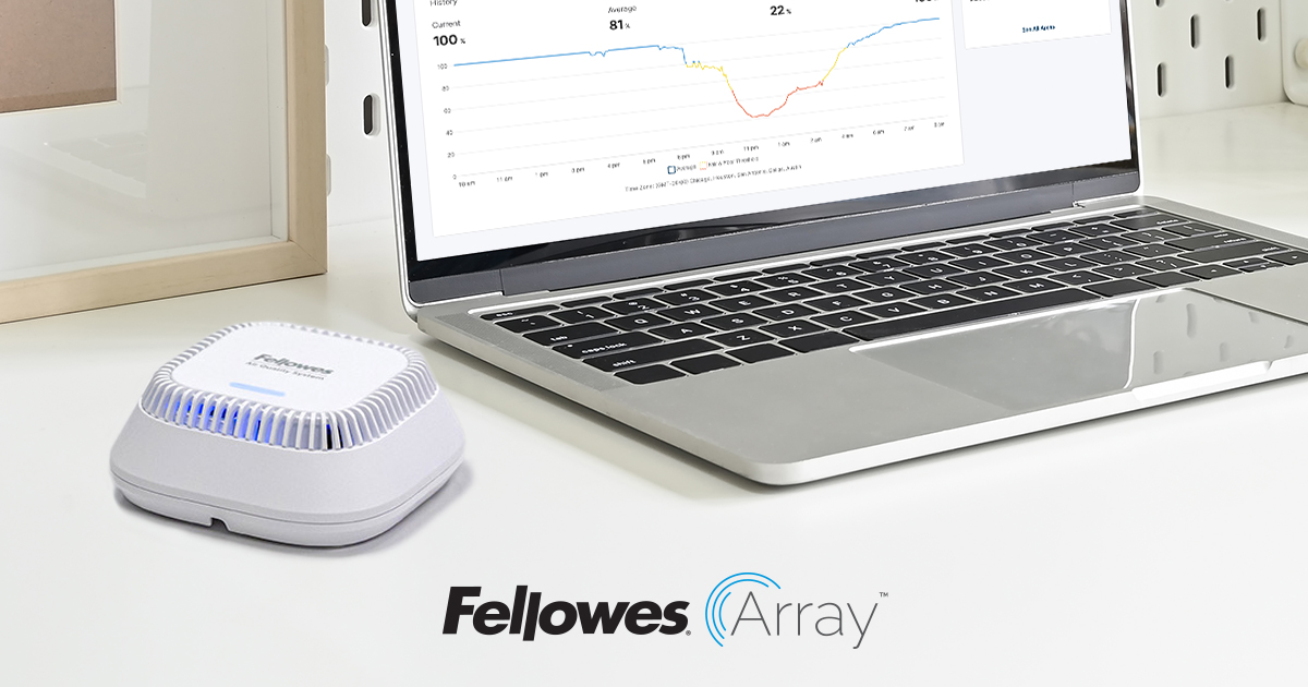 Fellowes Brands (@fellowesbrands) on Twitter photo High levels of PM2.5 in your space? Our complimentary IAQ assessment alerts to the presence of these particles, invisible to the human eye. Our Signal IAQ monitoring device gathers data & provides recommendations to improve air quality. Book an assessment: bit.ly/3Xfqlyq High levels of PM2.5 in your space? Our complimentary IAQ assessment alerts to the presence of these particles, invisible to the human eye. Our Signal IAQ monitoring device gathers data & provides recommendations to improve air quality. Book an assessment: bit.ly/3Xfqlyq