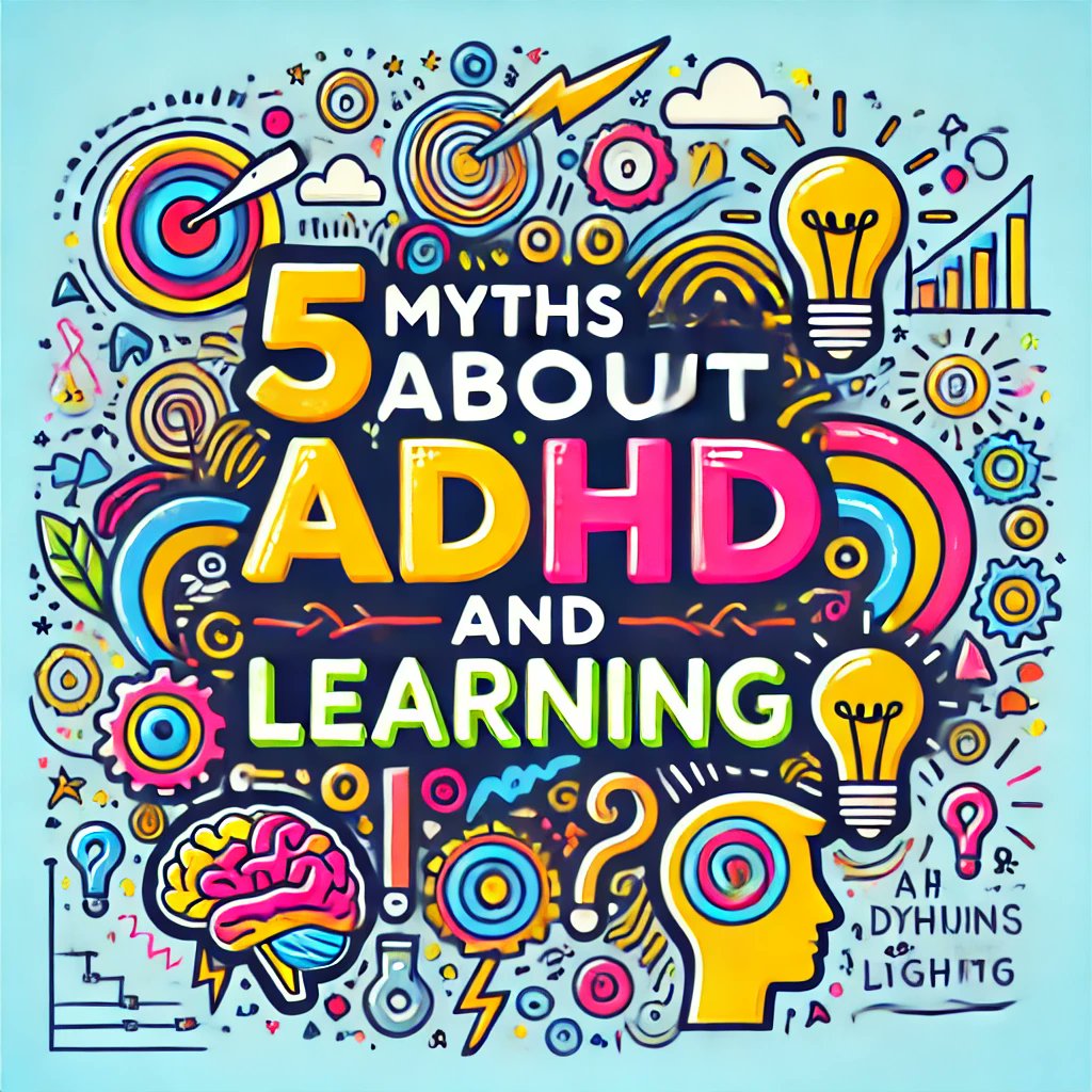 mathswithsadhd's tweet photo. MYTHBUSTER 
ADHD and learning: a combo that sparks endless myths—and some serious misunderstandings. As someone passionate about making math accessible for neurodivergent learners, I’m here to debunk 5 myths and share the facts. Let’s dive in! 🧵 #ADHD #Neurodiversity #Learning https://t.co/ZossD8qwaX