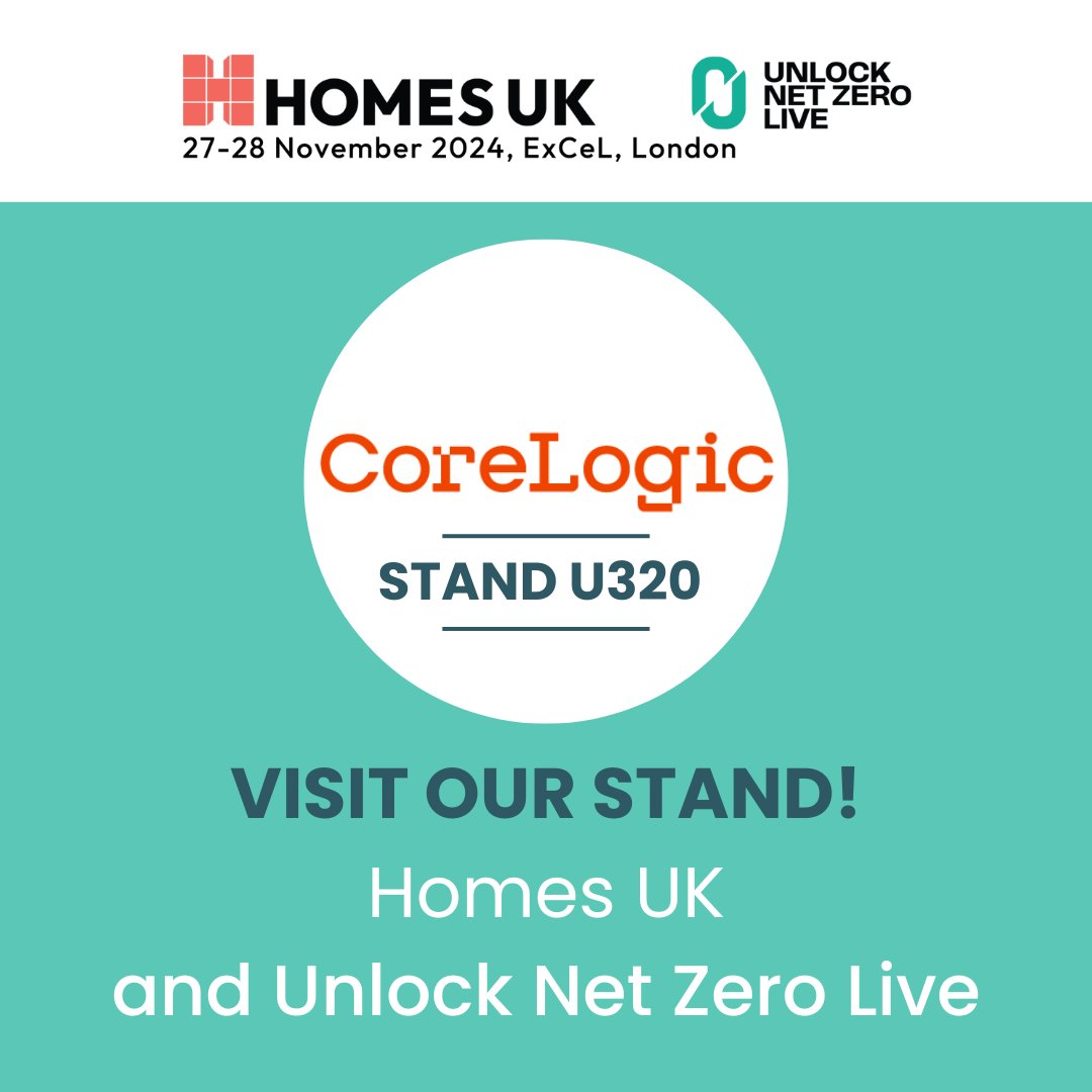 We're at <a href="/HomesEvent/">Housing Week, London</a> and Unlock Net Zero Live this week with colleagues from CoreLogic, <a href="/ecmkltd/">ecmk</a> and @parityprojects. Come and say hello at Stand U320 to see how we can help with data, workflow management and quality assurance across your #retrofit journey.