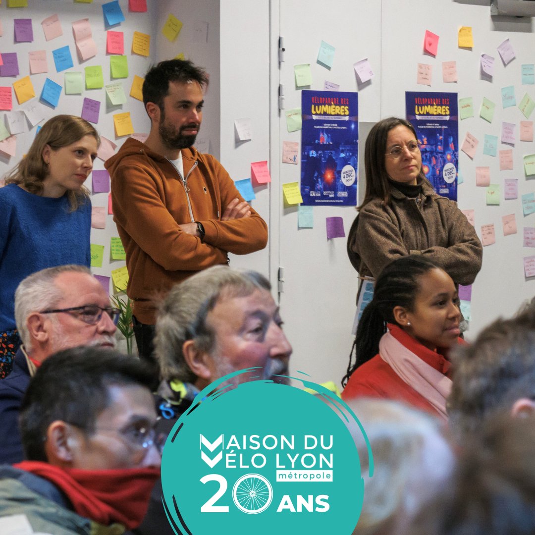 maisonvelolyon's tweet photo. 🎉 Un immense merci à toutes et tous qui font de la Maison du Vélo Lyon métropole ce qu’elle est aujourd’hui ! 🎉

Vendredi 22 novembre, nous avons célébré ensemble les 20 ans de la Maison du Vélo, et quelle soirée ! Continuons à pédaler ensemble vers de nouveaux projets ! 🎂🚲✨ https://t.co/iYpycHBcYA