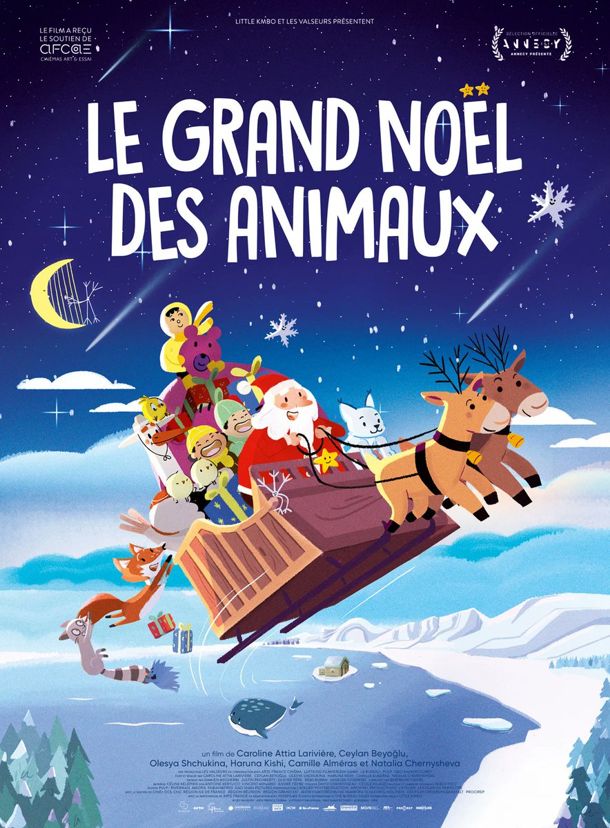 Collectif5050's tweet photo. - Les Boules de Noël, d’Alexandra Leclère
- Le Grand Noël des Animaux, co-réalisé par Caroline Attia, Ceylan Beyoglu, Oleysha Shchukina

Par ce post, le Collectif 50/50 lutte contre l’invisibilisation des femmes réalisatrices de façon neutre et à des fins de statistiques. https://t.co/JfiWen9uZd