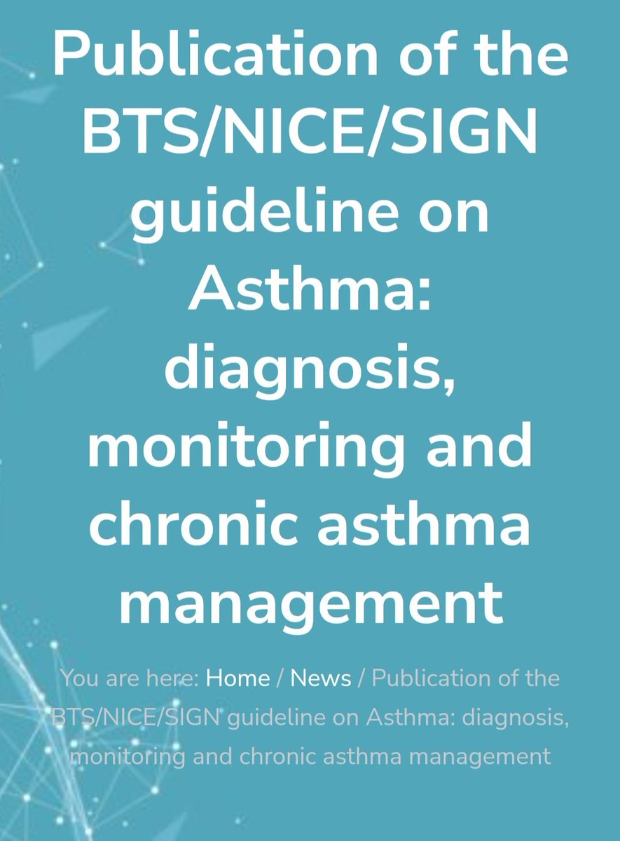 ARNS_UK's tweet photo. The Association of Respiratory Nurses is delighted to welcome the publication of the new joint asthma guidelines developed in collaboration with the British Thoracic Society.

https://t.co/aUHqDY5vvD https://t.co/5jU2IiVjiH