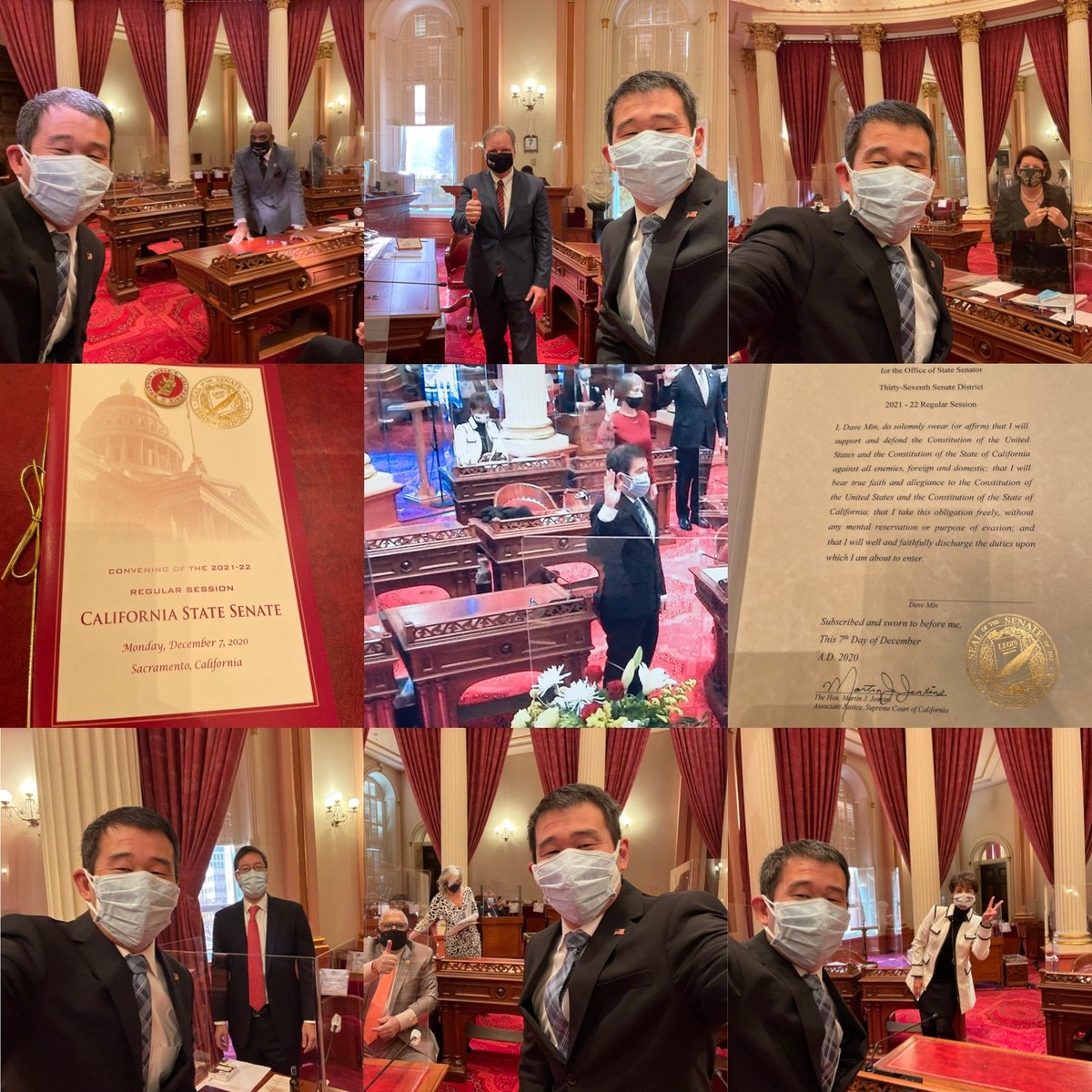 Senator Dave Min tweet media