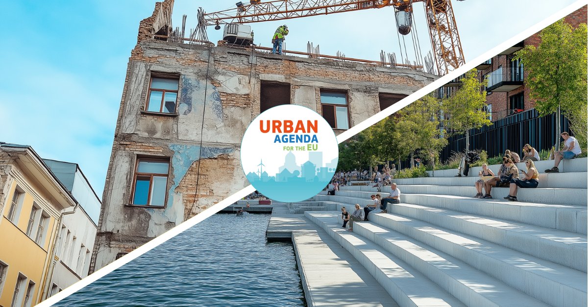 EUUrbanAgenda's tweet photo. Highlights from the EU Directors-General on Urban Matters Meeting‼️
🔶 Validation of new Thematic Partnerships: #BuildingDecarbonisation &amp; #WaterSensitiveCity 🎉
🔷 Approval of the Sustainable Tourism and Greening Cities Action plans
🔎Read the article:
https://t.co/2hMSqA9y5T https://t.co/5tjYjtAP2W