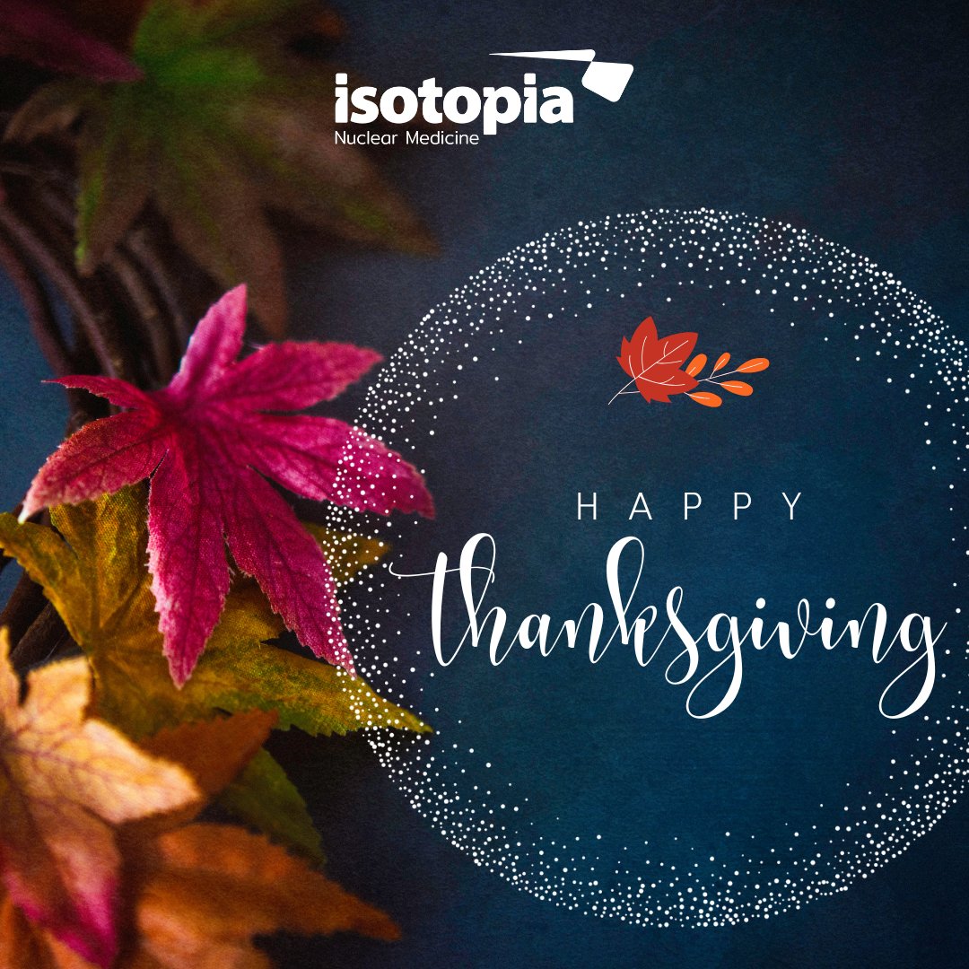 Isotopia_Global's tweet photo. On behalf of our Indianapolis team, we wish all Isotopians, their families, customers, and partners a joyful Thanksgiving. May we celebrate our blessings, health, and extend hope to those in need.
#happythanksgiving https://t.co/asxyQatlJP