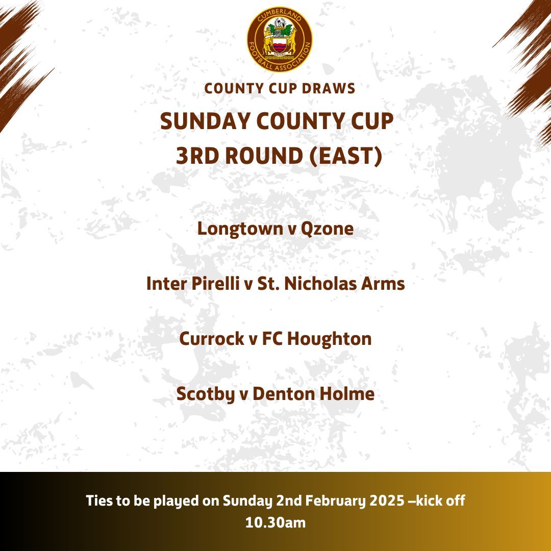 Cumberland FA  ⚽️ tweet media