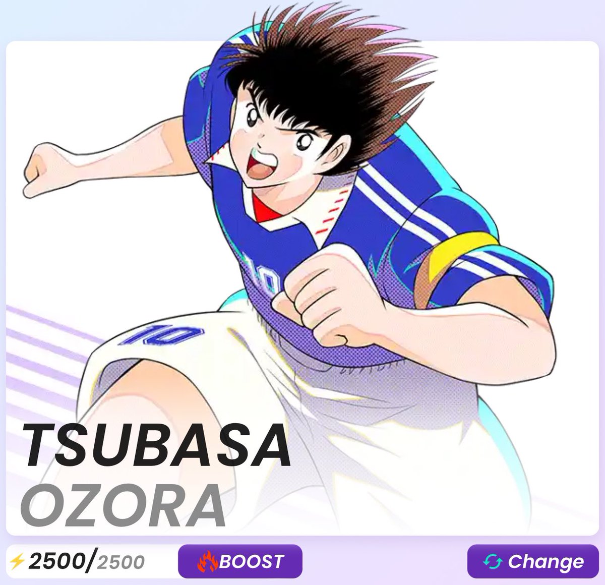Captain Tsubasa…Alpha Alert 

Captain has a  Strong Investor Backing: 
   - OKX   
   - Amonica   
   - KDDI &amp; Docomo (One of Japan’s top three telecommunications companies)   
    - Currently in discussions with Binance Labs

Signup Here : t.me/TsubasaRivalsB…

Strategic