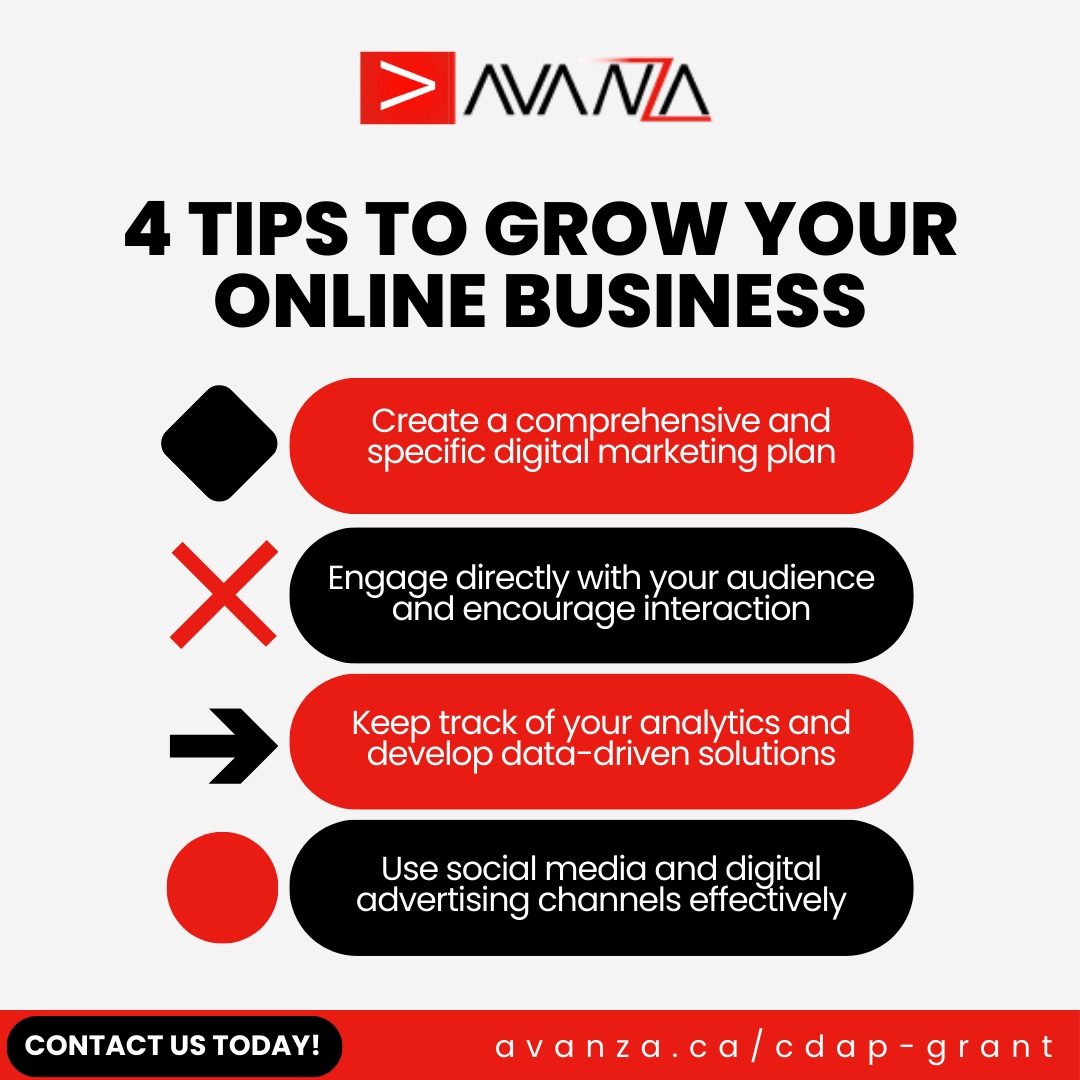 avanzacan's tweet photo. Start implementing these strategies to boost your online presence and drive growth! https://t.co/Mcb56Sh29K