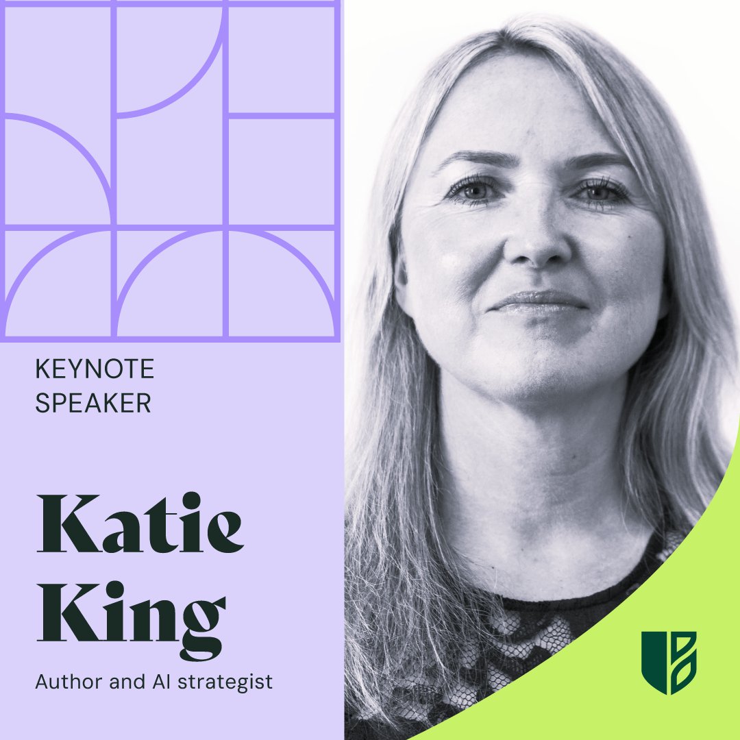 edwards_school's tweet photo. Exciting news! 🎤 Katie King, Author and AI strategist, will be the keynote speaker at the #PrairieBusinessSummit in May 2025! 🚀 Don’t miss her insights on leveraging AI to scale and innovate business🎟️ Tickets on sale: https://t.co/Z1DOnSz16g #USask #SKBusiness @katieeking https://t.co/A9Jv6nYh9B