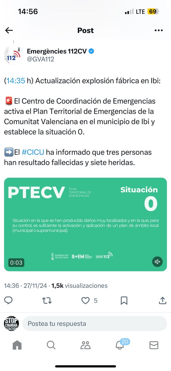 KARDONA85's tweet photo. @Yolanda_Diaz_ Ibi (Alicante) 3muertos https://t.co/atspxM3lVE
