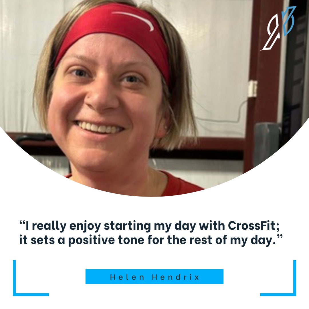 NoExcusesCF's tweet image. Helen Hendrix, this month's Athlete Spotlight, started coming to No Excuses CrossFit to get stronger.

Now she remains at No Excuses CrossFit for the ...

👍 The culture with the 6am class. 
🤣 The joke of the day. 
❤️ The compassionate coaching. 

#CrossFit #NoExcuses #SuwaneeGa