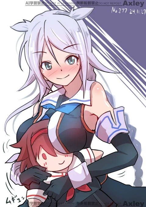 海風、進水日おめでとう!#艦これ版深夜の真剣お絵描き60分一本勝負 #艦これ版真剣お絵描き60分一本勝負_20241127 