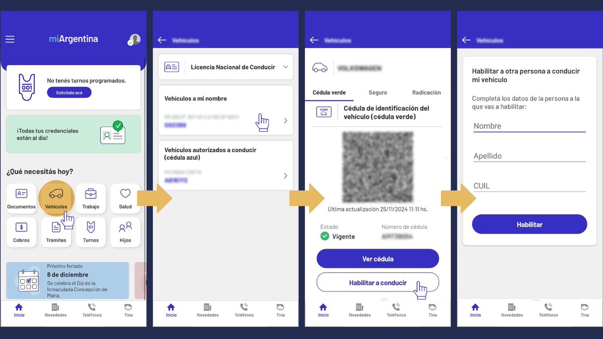 TERMINAMOS CON OTRA PESADILLA DE LOS REGISTROS AUTOMOTORES.

La Cédula Azul es historia, y la burocracia que la sostenía también: turnos que nunca aparecían, horas esperando en el Registro y días de demora para que te entreguen un simple documento. 

A partir de ahora, con la App