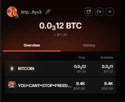petrovom1's tweet photo. @Saturn_btc bc1p8m8sd5akca4nvaulk33fywcaur7q549ltfg3lcfmr7sgapqq4flq9fvtu7

tb1p8m8sd5akca4nvaulk33fywcaur7q549ltfg3lcfmr7sgapqq4flqjp6yx3 https://t.co/m2pefbtJ8U