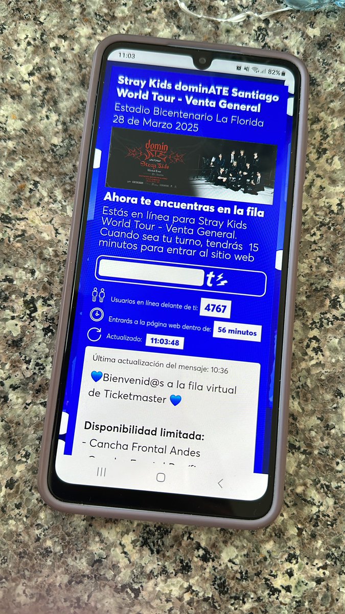 constanzaplr's tweet photo. #dominATE_Chile #Tickermaster ya quítame este sufrimiento y dime que están agotadas xd https://t.co/0HrrAR5GY9