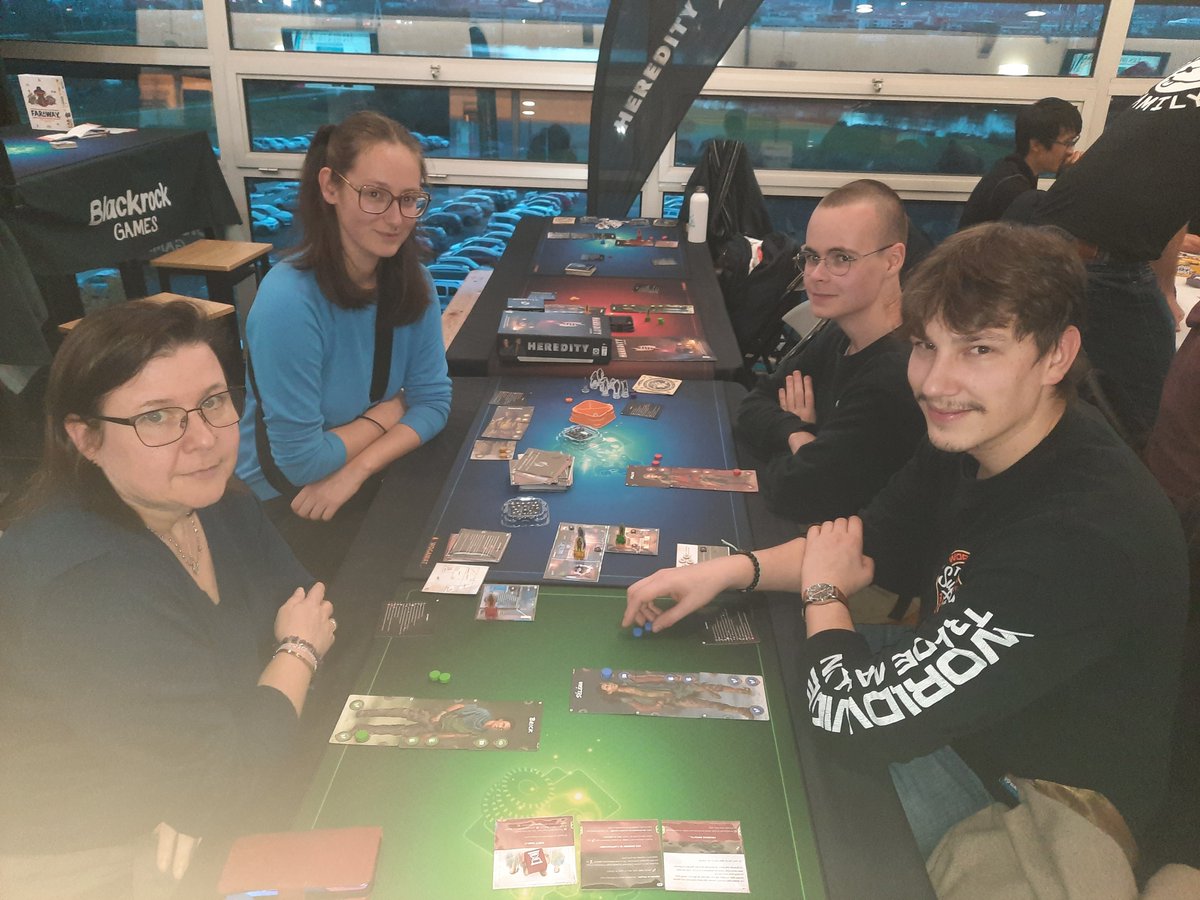 🎬 Fin d'un très gros week-end pour Heredity avec une animation à @latricherieorange, au @festivalperijeux et aux jeux du Stan avec @lacavernedugobelin 🥳

🥰 Merci à toutes et à tous pour votre accueil, aux orgas et aux bénévoles