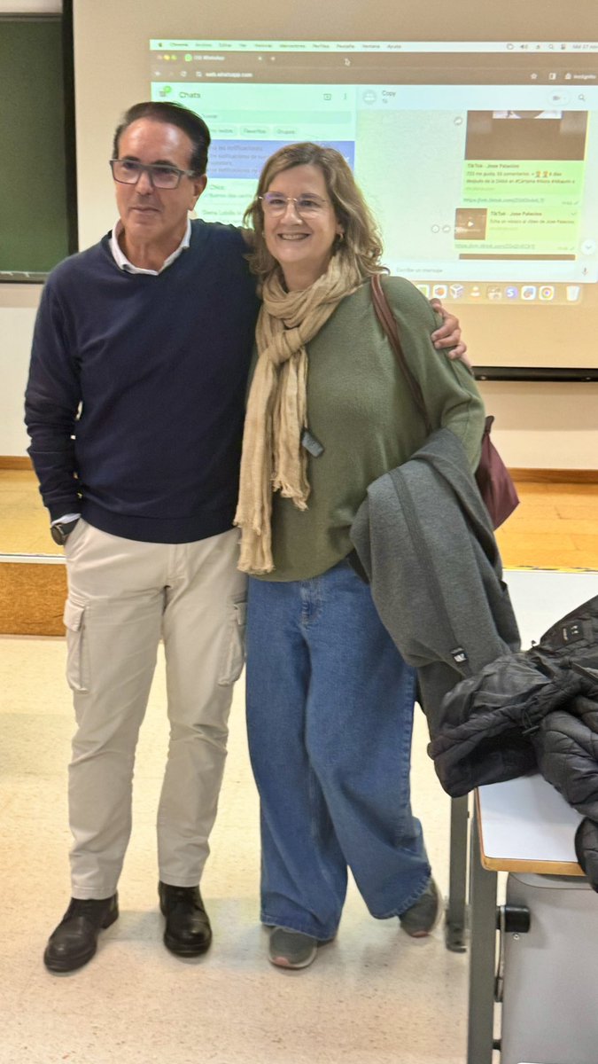 SonIA Blanco (@sblanco) on Twitter photo “Hoy hemos tenido el lujo de contar en clase con <a href="/pepepalaciostv/">Pepe Palacios</a> y <a href="/CarmelaRios/">Carmela Ríos🕊🇪🇺</a>. El contacto directo con profesionales tan relevantes es enriquecedor para nuestro alumnado por eso <a href="/bellapalomo/">Bella Palomo</a> potenciará estos encuentros como nueva decana de <a href="/Comunifac/">Fac.ComunicaciónUMA</a> #YOCOMBELLA “Hoy hemos tenido el lujo de contar en clase con <a href="/pepepalaciostv/">Pepe Palacios</a> y <a href="/CarmelaRios/">Carmela Ríos🕊🇪🇺</a>. El contacto directo con profesionales tan relevantes es enriquecedor para nuestro alumnado por eso <a href="/bellapalomo/">Bella Palomo</a> potenciará estos encuentros como nueva decana de <a href="/Comunifac/">Fac.ComunicaciónUMA</a> #YOCOMBELLA