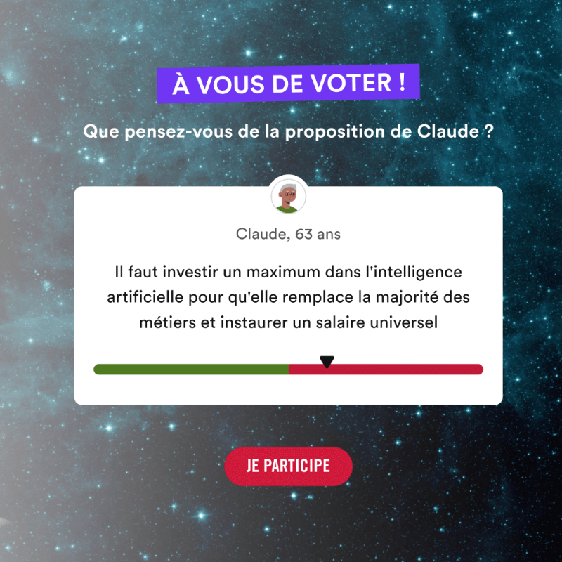 CNRS's tweet photo. Participez à notre laboratoire d'idées ! 🧠💡
Le CNRS vous invite à partager vos réflexions sur la manière dont les sciences peuvent façonner le monde de demain.
Votre opinion pourrait inspirer nos futures actions.
Partagez vos idées en 3 minutes 👇 

#SciencesPourDemain