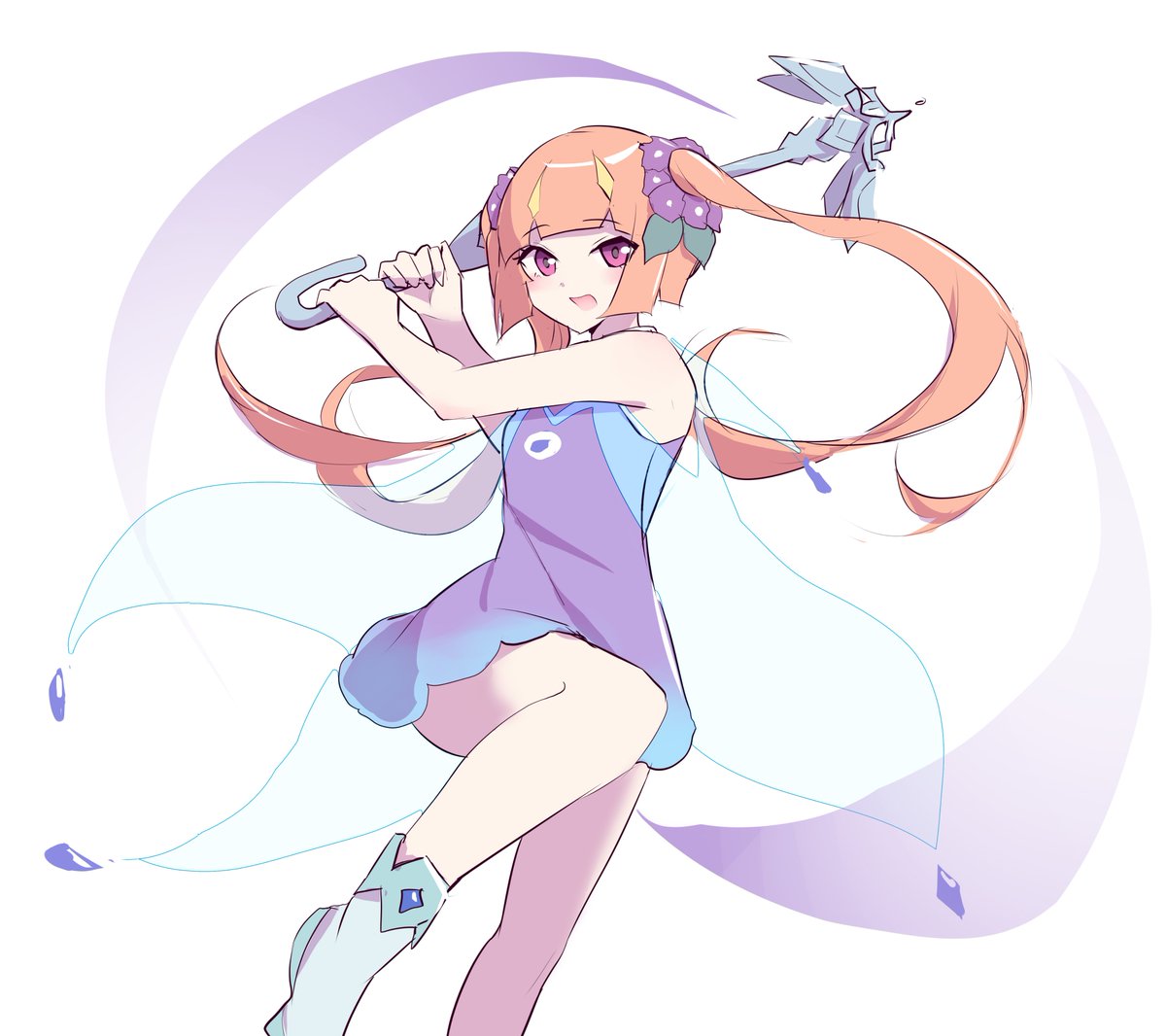 遊戯王「六花精プリム、シクラン六花聖ストレナエrkgk / 遊戯王OCG 」|柑咲 etc.のイラスト