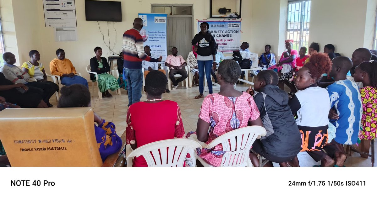 AnchoringComUg's tweet photo. A GBV survivor &amp; champion empower girls of 15-26 years about their human rights and how to live with dignity and respect within Awach subcounty. As ACU ,we are committed to create a violence free world.🧡
#16DaysOfActivism2024 #16DaysAgainstGBV 
@amplifyfund https://t.co/A2imNnSPJX