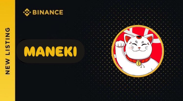 burakborsam's tweet image. Like &amp;amp; RT If You Want @binance To List $MANEKI !! - @UnrevealedXYZ 🐱