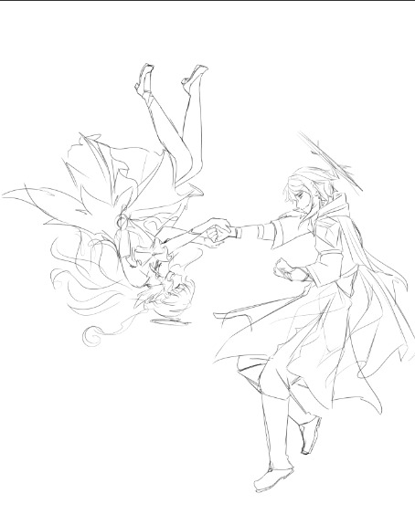 AionAlune's tweet photo. Hi! I'm working on a Genshin animation for Christmas <3 but also on an image and a short video for Sunday's release. I really love his character and can't wait for his arrival. I hope you like the sneak peek #sunday #HonkaiStarRail #robin #sketch #art #draw https://t.co/5REHNZRFiE