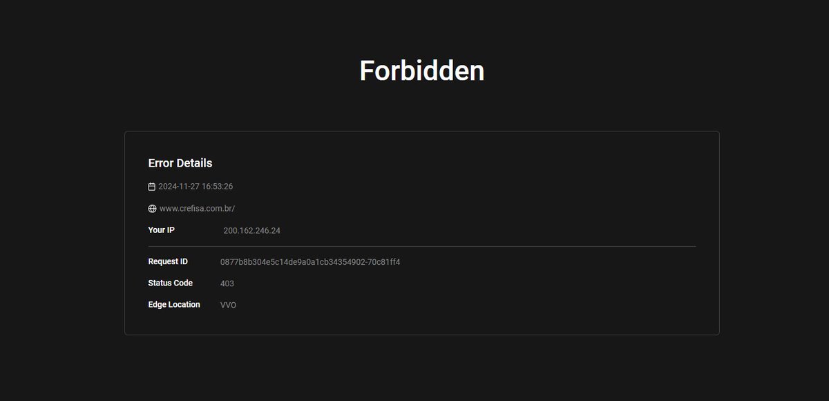 rhz_'s tweet image. servidor azion da Crefisa esta fora do ar.. temos algum problema #crefisa #azion #servidor #off Houston, we have a problem.