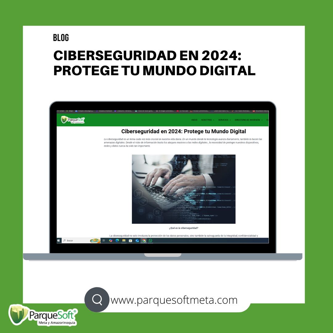 ParquesoftMet's tweet image. 🔐 ¡Protege tu Mundo Digital en 2024! 🌐
📲 Descubre más sobre cómo protegerte aquí 👉parquesoftmeta.com/ciberseguridad…
😱 ¡No te dejes sorprender! Aprende cómo defenderse y mantener segura tu vida digital. 🔒
#Ciberseguridad2024 #ProtegeTuMundoDigital #SeguridadOnline #Ciberseguridad
