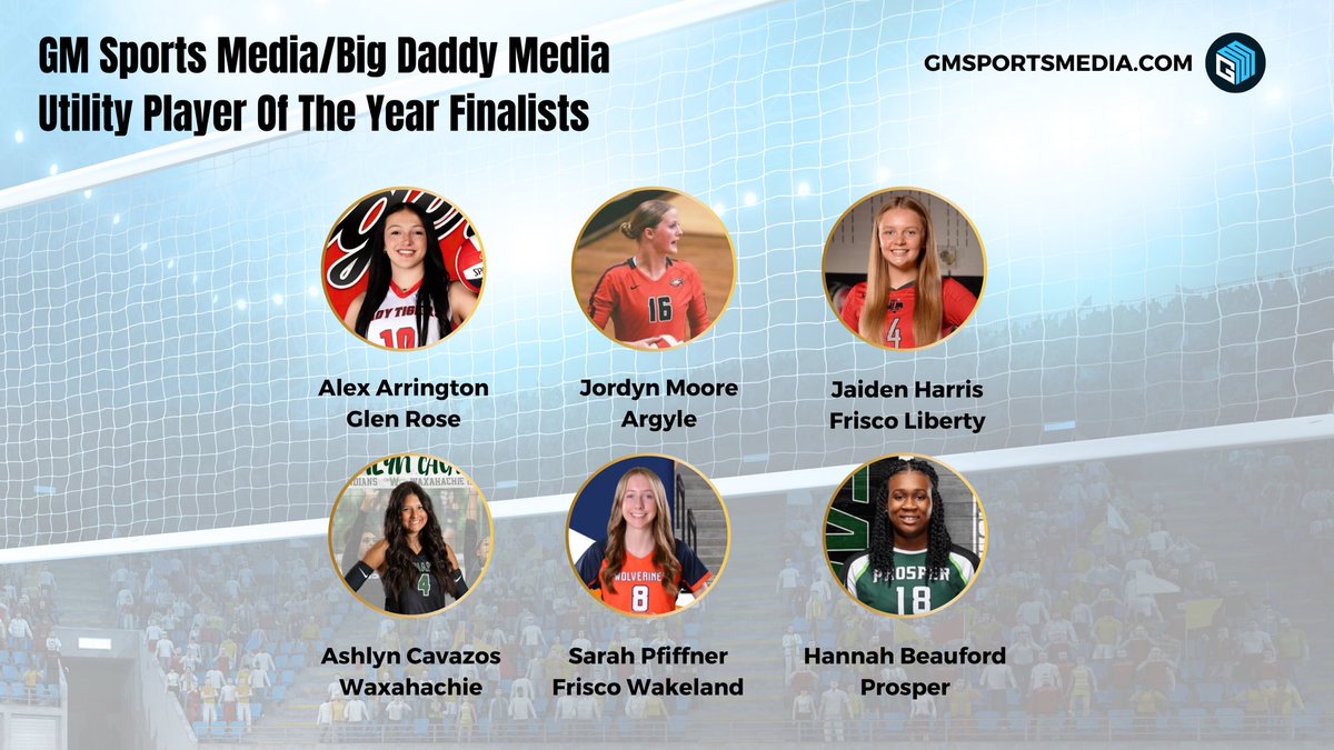 Introducing the finalists for our 2024 DFW High School Volleyball All Area Utility Player Of The Year!

*THIS IS NOT A VOTE*

Award winners will be announced 12/1

#txhsvb #dfw
<a href="/Gosset41/">Brian Gosset</a> <a href="/BigDMedia19/">BigDMedia</a>