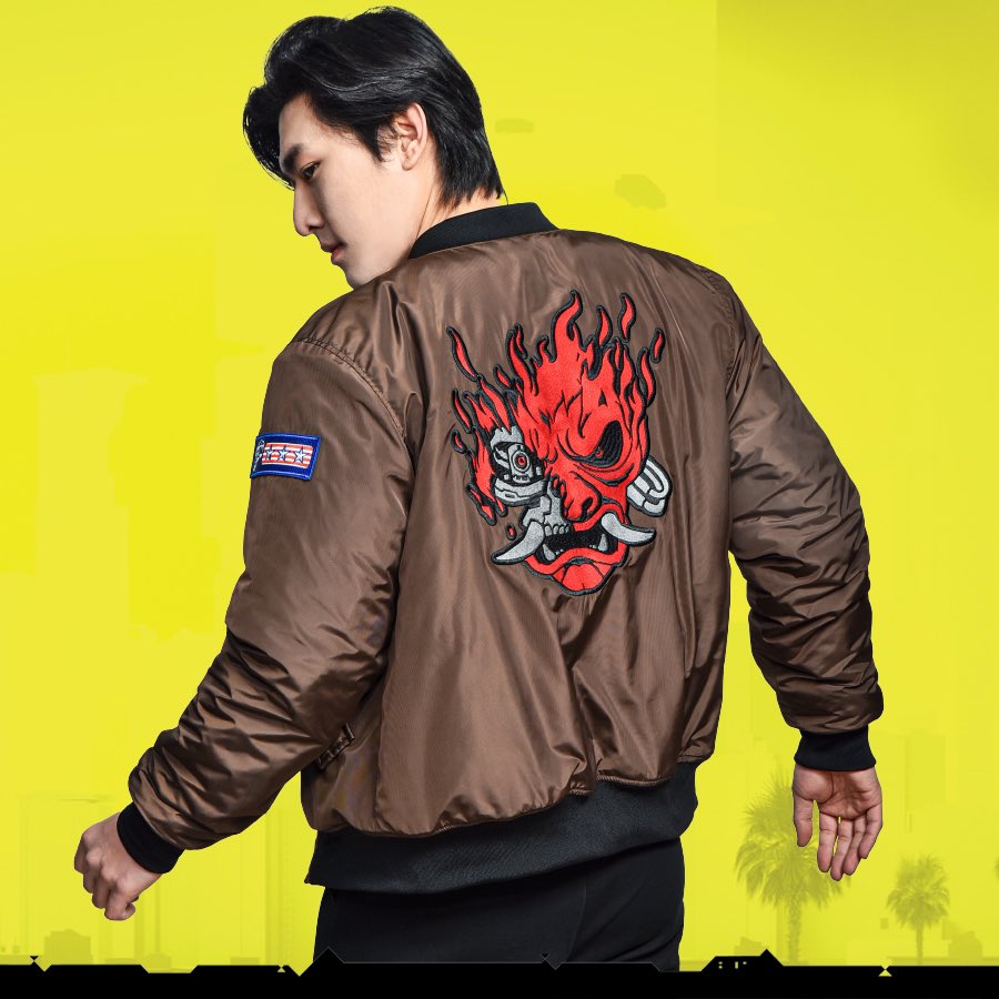 CyberpunkGame's tweet photo. Wake up, Samurai... We have THE jacket to buy! 🔥

Grab yours before Scavengers loot them all!
https://t.co/hxSPfjQdNN https://t.co/2CDYdtjGeo