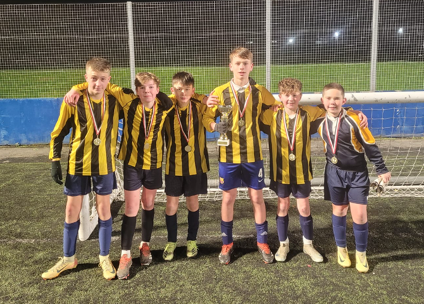 ketthighschool's tweet photo. A big congratulations to the Year 8 Football team who won the Wakefield Schools Outdoor 5-a-side tournament. The lads won every game and didn't concede a goal all tournament! Well done to Max, Noah, Ben, Jacob, Thomas &amp; Ewan! ⚽️ https://t.co/KLvtCdd035