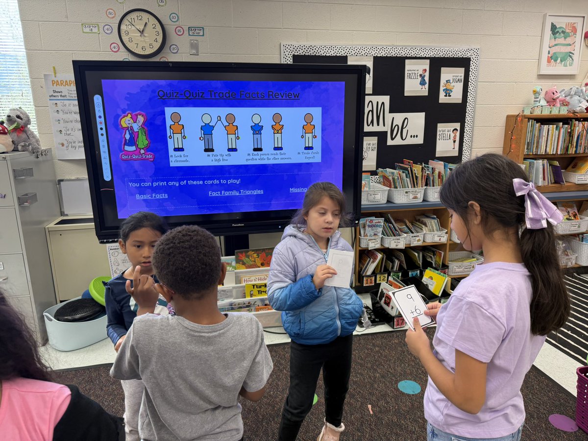 Mrs. Amirifar (@mrsamirifar) on Twitter photo Reviewing math facts by doing quiz-quiz-trade <a href="/PotowmackES/">Potowmack Elementary School</a> <a href="/YoungMedley/">Shaniqua Young</a> Reviewing math facts by doing quiz-quiz-trade <a href="/PotowmackES/">Potowmack Elementary School</a> <a href="/YoungMedley/">Shaniqua Young</a>