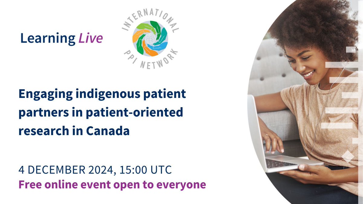 Cochrane Training (@cochranetrain) on Twitter photo 📢 Next week! 🗓️ Join us on 4 Dec for a #cochranelearninglive & <a href="/GlobalPPINet/">International PPI Network (also on Bluesky)</a> webinar 💻, aimed at anyone interested in patient and public involvement and community engagement. Registration is freely open to everyone! 👉 training.cochrane.org/engaging-indig… 📢 Next week! 🗓️ Join us on 4 Dec for a #cochranelearninglive & <a href="/GlobalPPINet/">International PPI Network (also on Bluesky)</a> webinar 💻, aimed at anyone interested in patient and public involvement and community engagement. Registration is freely open to everyone! 👉 training.cochrane.org/engaging-indig…