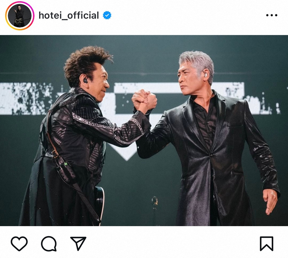 報告】布袋寅泰と吉川晃司のユニット「COMPLEX」、能登復興支援の公演