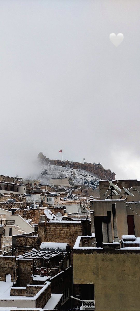 Şiir gibi... #mardin 🤍❄️