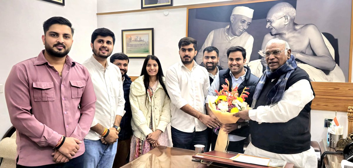 The victory of <a href="/nsui/">NSUI</a> in Delhi University is testament to the acceptance of Congress party’s ideology among the youth. 

Many congratulations to the entire team.

We shall keep raising the voice of the students.