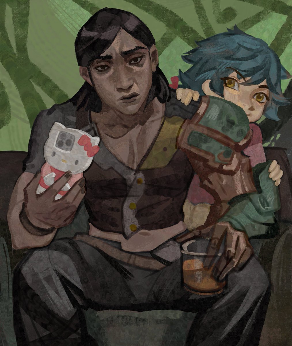 I just had to draw this...